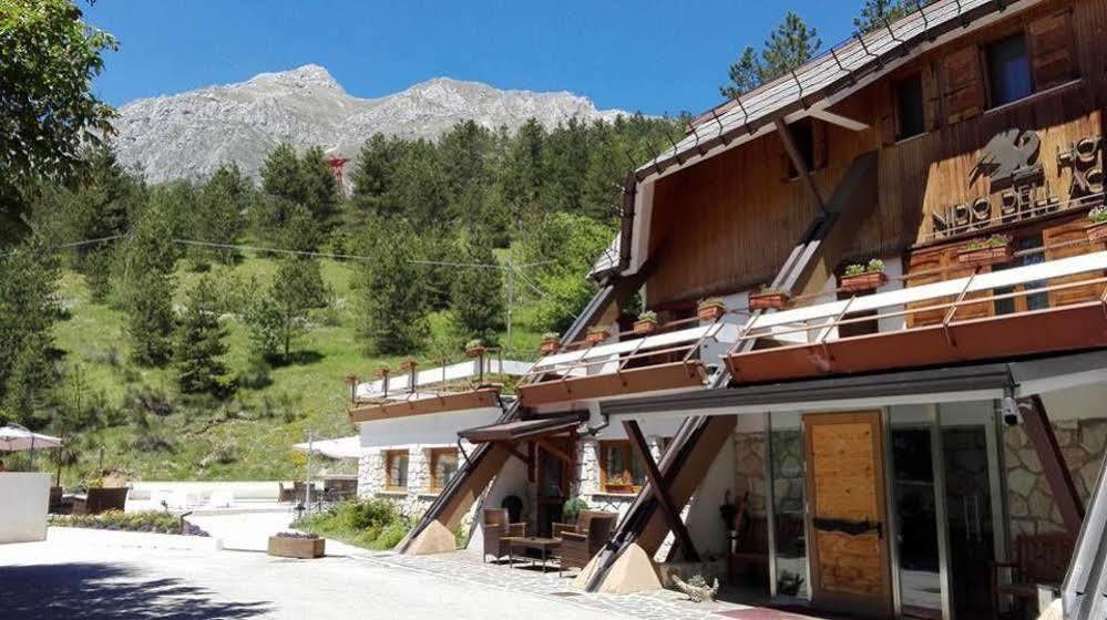 Hotel Nido Dell'Aquila Assergi Dış mekan fotoğraf